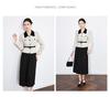 French Light Luxury Sequin Tweed Jacket + Pleated Midi Skirt Set