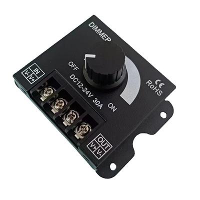 Driver a Luminosità Regolabile Regolatore di Tensione CC 30A 360W Alimentatore Regolatore di Velocità Regolabile 12V-24V Interruttore Dimmer LED