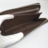 LOUIS VUITTON Zippy wallet N41661 Long Wallet purse Damier canvas Brown Used