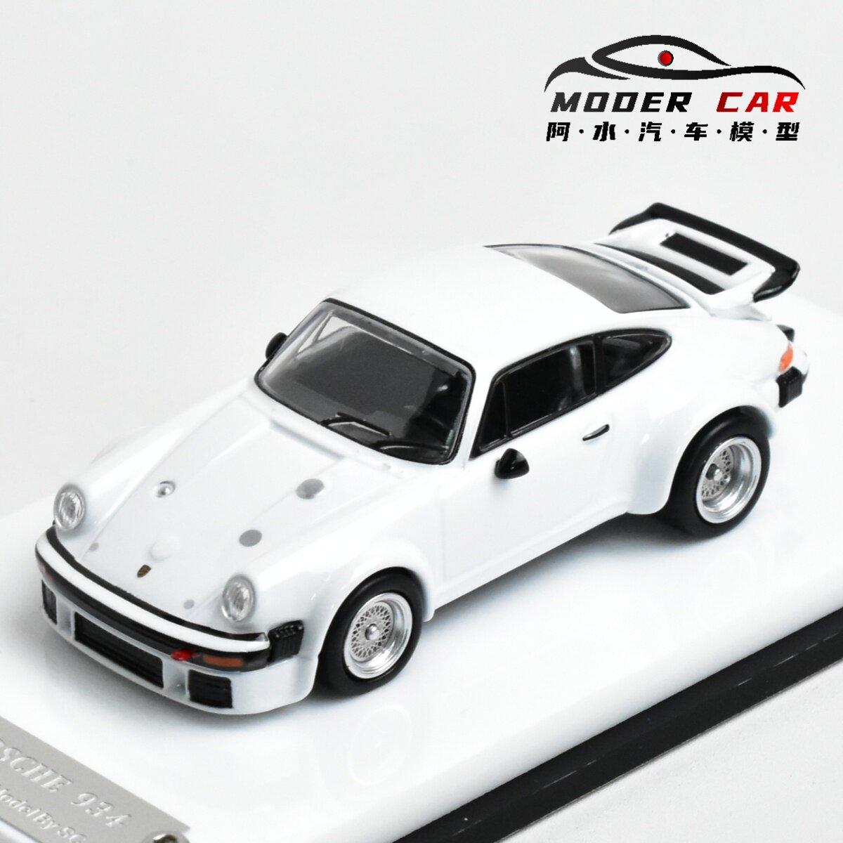 Smallcarart SCA 1:64 911 934 Diecast Model Car белый