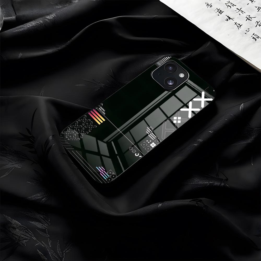 Printstream Patten Phone Case For IPhone 17 Pro Max 16 15 14 Pro Max 13 11 Plus Glass Cover