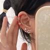 Trend Silver Lucky Star Earring for Women Cute Star Pentagram Stud Earrings Accessories Aesthetic Jewelry