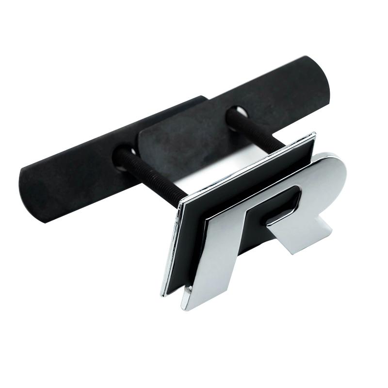 2026 Hot For VW VOLKSWAGEN 3D Metal Front Grill Badge Body Trunk Auto Emblem Sticker Car Stylin For Volkswagen VW R-line R GTI P