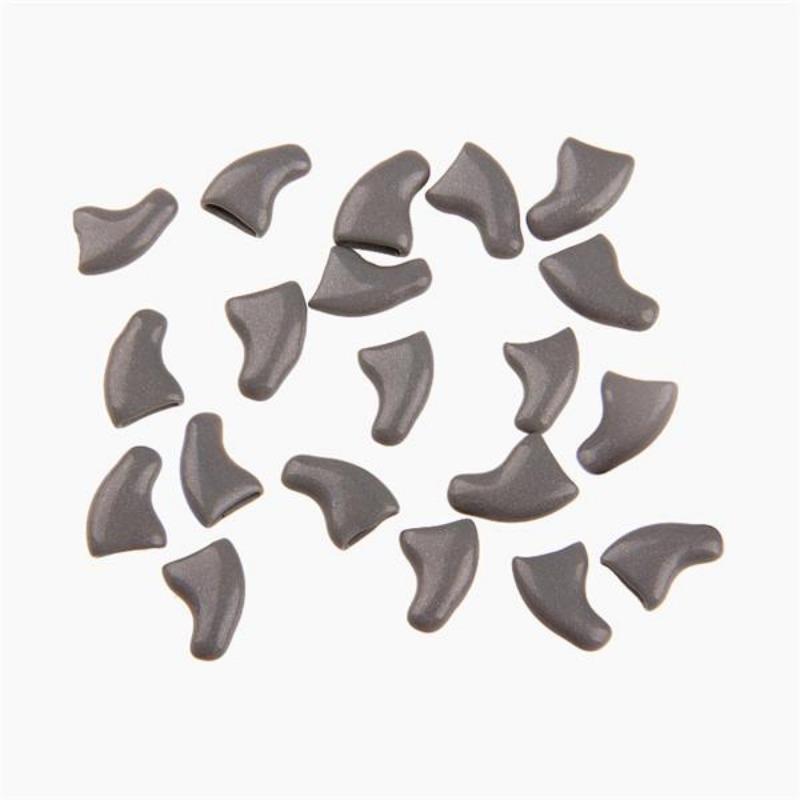 20Pcs Silicone Soft Cat Fingernail Cover Cat Paw Claw Pet Nail Protector Cat Fingernail Cover Glue