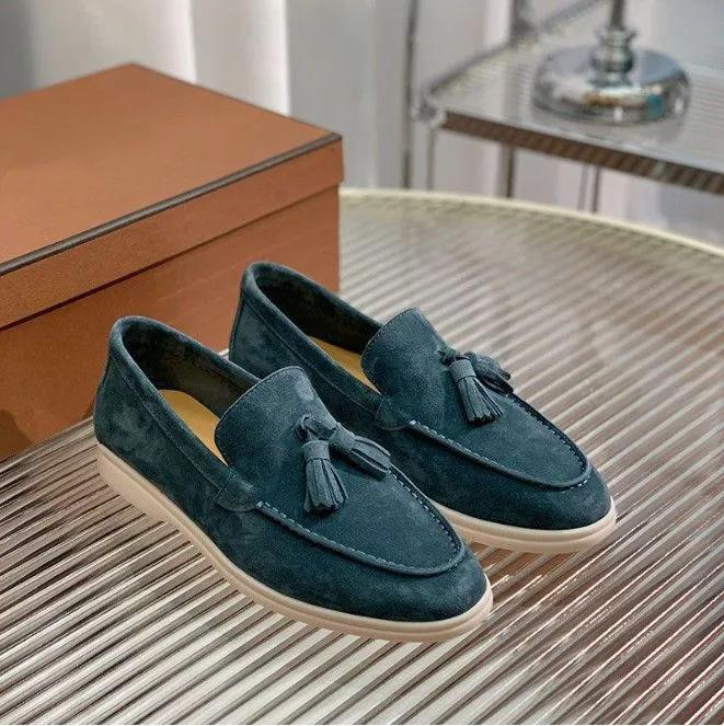 New European and American Casual and Lightweight Large-size Single Shoes Loafer Doudou Shoes