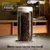 Vacuum-Sealed Moisture-Proof Glass Coffee Storage Jar