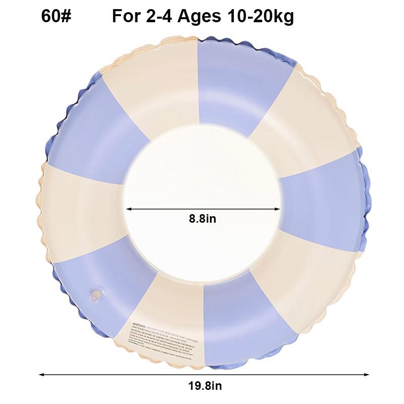 Rooxin Inflatable Pool Float Swimming Ring Adult Swim Tube Swim Circle Water Play Tube Summer Pool Party Float