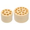 2 pezzi Supporto per gambo a spirale Ikebana fai da te Bouquet Twister Vaso Organizzatore di fiori Griglia Multi-fori Supporto per fissaggio piante Strumento per composizione floreale