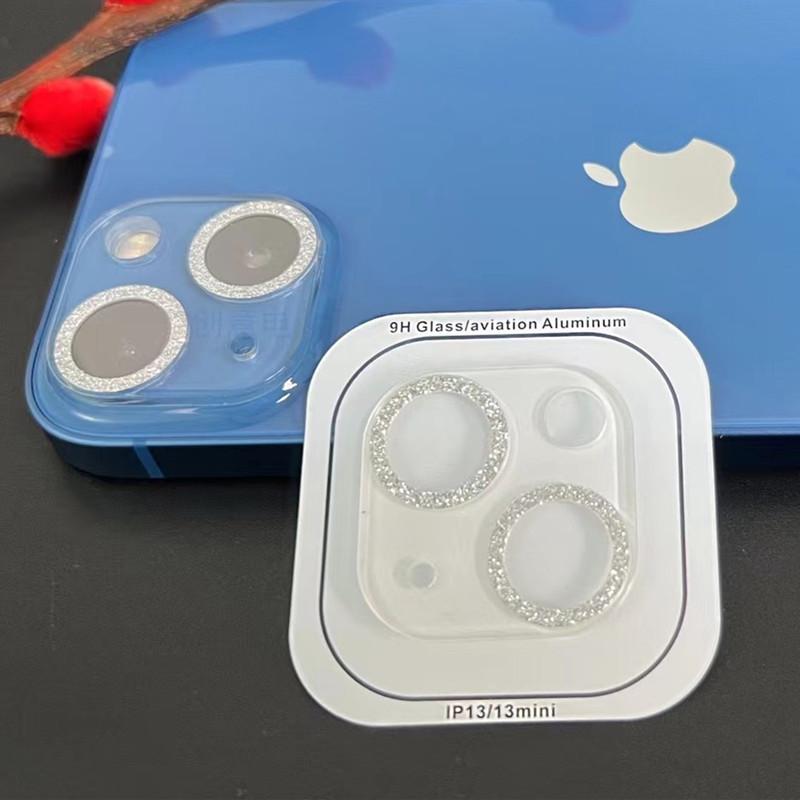 

Блестящая пленка для линз iPhone 16 Pro Max: Прозрачная защита стекла задней камеры 13/13Mini