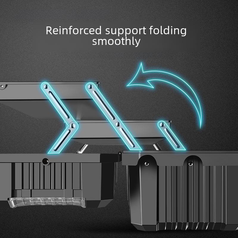 Zielony Las Przenośny Trójwarstwowy Wielofunkcyjny Przybornik: Składany Magazyn Przemysłowy na Sprzęt Domowy i Samochodowy