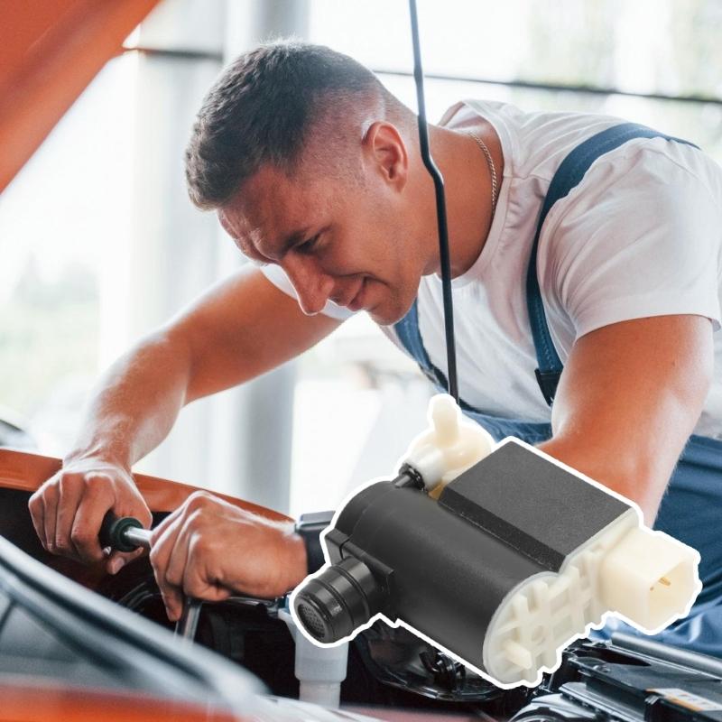 Windshield Washer Pump 98510-2V100 for Clear Visibility in All Weather Conditions Enhancing Driving Safety
