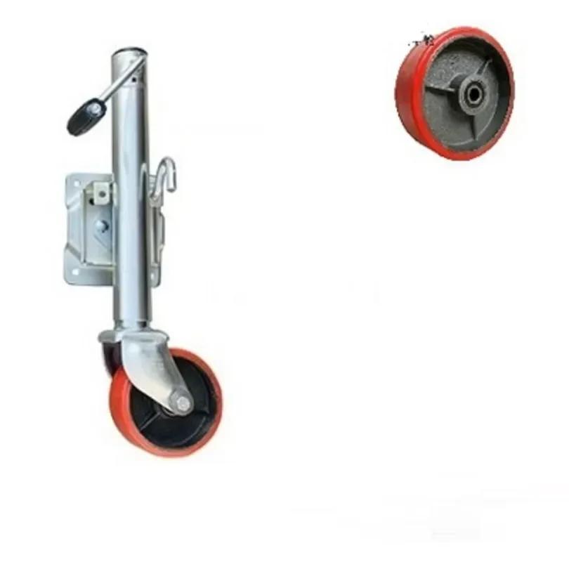 1200LB/540KG 6” Wheel Side Roll Trailer Jack Support, Yacht Tow Truck Trailer Support with Leg, Pulley Jack Automotiv