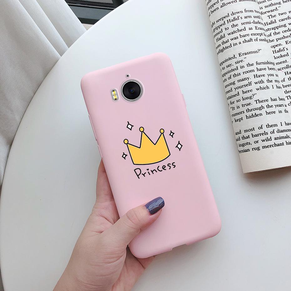 Phone Case for Huawei Y5 2017 Y6 2017 Case Mya-l22 Cases Soft Silicone for Huawei Y5 2017 Y6 2017 Cute Cartoon Back Cover fundas