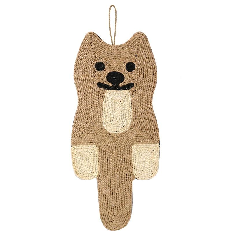 

Устойчивая к царапинам сизалевая когтеточка, доска, лежанка для питомца, игрушка-пад, прочный коврик для царапания кошек, игрушка для облегчения стресса и тренировок питомца в помещении