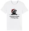 PUG Christmas Dog T-Shirt Adults Kids Woof Wishes Tail Wags Xmas Gift Mum Sister
