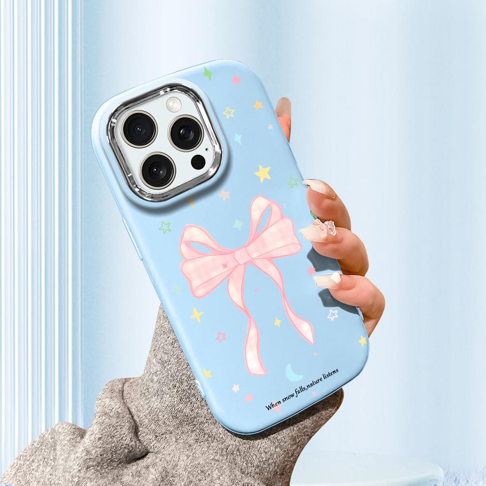For iPhone 15 14 13 11ProMax 14 15 16 Samsung S25 S24 S23 S22 Redmi 10 13 14C Cartoon Black Cat Silver Edge Soft Liquid Silicone Protective Casing