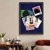 DIY Diamond Painting Funny Mickey Cross Stitch Kit Mosaic Art Diamond Painting Full Circle Diamond Home Decoration
