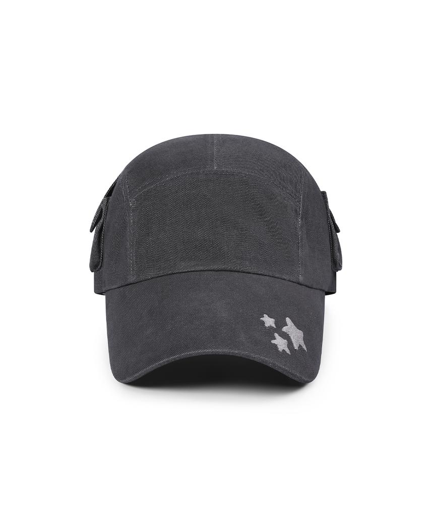 MISEKI SEOUL Midnight Stars Mini Pocket Cap Gray