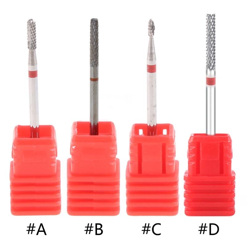 Nail Drill Bits Cuticle Electric Nail File Acrylic Nail Art Tools Gel Remover for Manicure Pedicure Accessory Home Salon