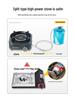 Portable Outdoor Camping Gas Stove Set with Tea Brewing Feature