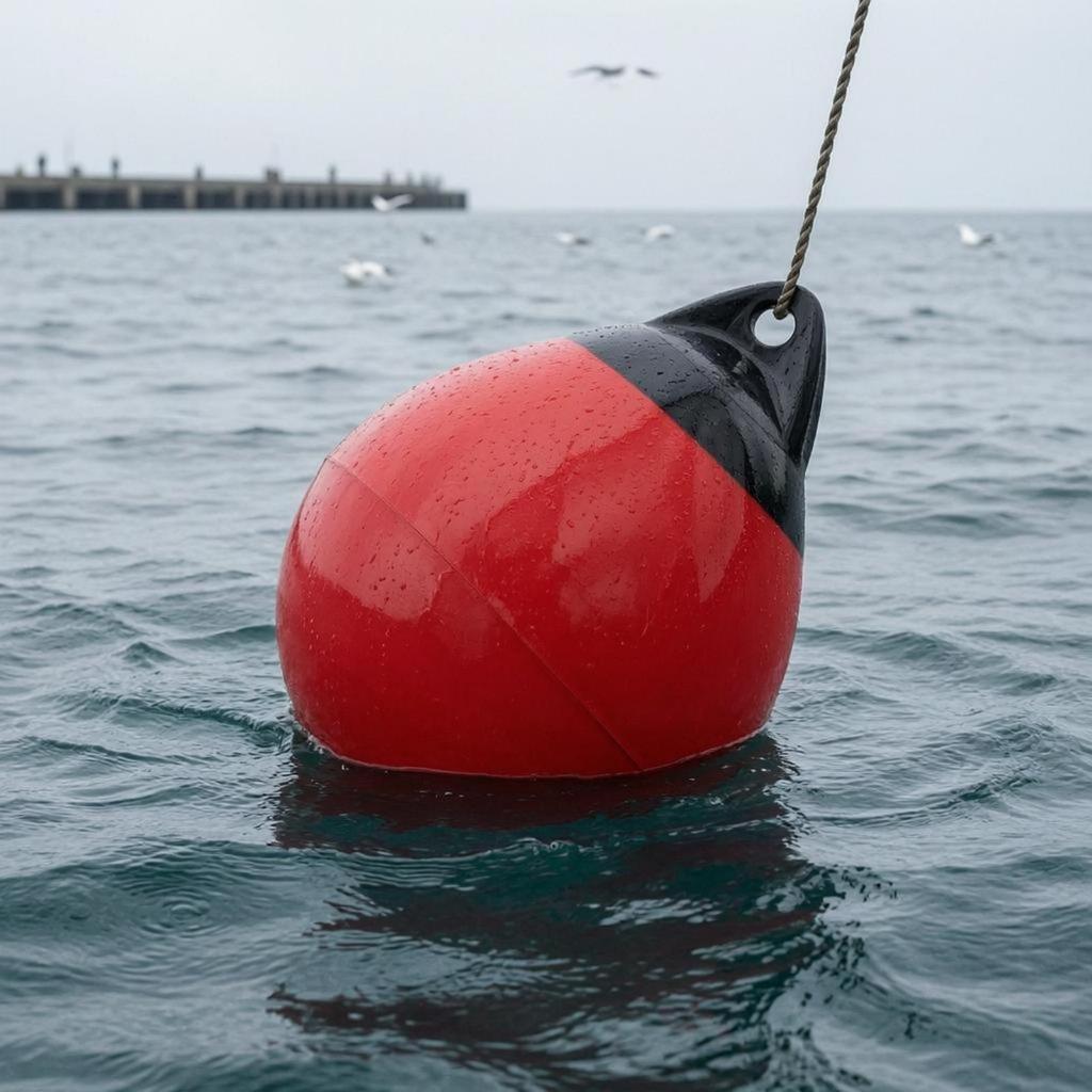 Anti-Collision Buoy PVC Boat Hull Guard Polyurethane Waterway Marker for