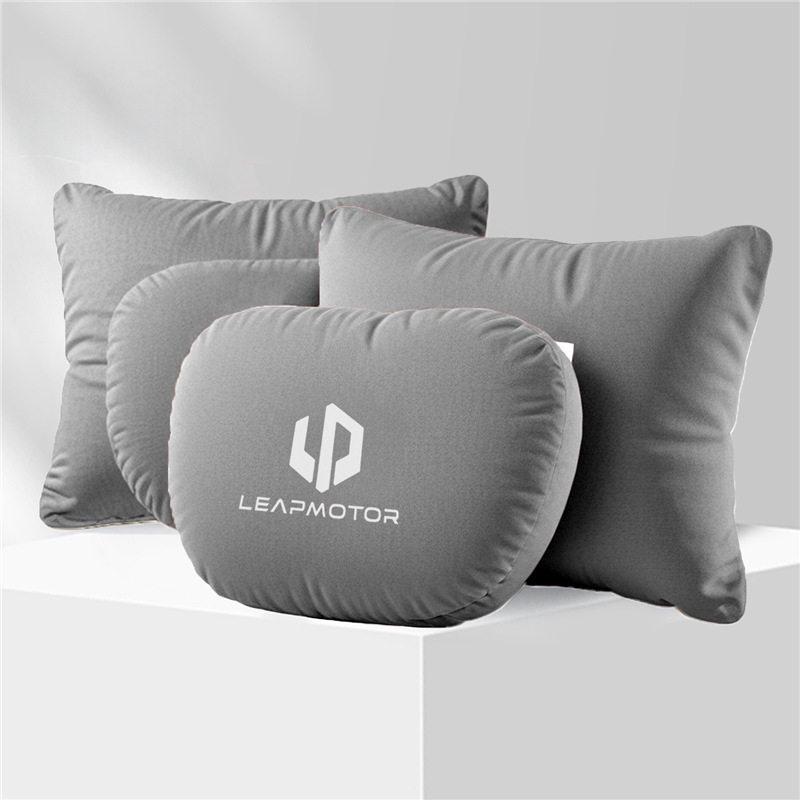 26 Model Car Cushion & Headrest for Leapmotor C11: Neck & Lumbar Support, Interior Decoration