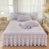 Solid Color Skin-friendly Bed Skirt Single Piece Four-season Universal Dust Cover Cover Ugly Bed Skirt, No Pillowcase