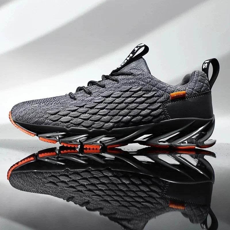 Men's Sneakers 2026 New Breathable Casual Shoes Non Slip Sport Running Shoes Basketball Footwear Lace Up Training Shoes for Men
