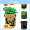 Durable And Reusable 5/7/10 Gallon Vegetable Grow Bags With Convenient Carry Handles