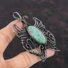 Ruby Fuchsite Pendant Copper Wire Wrapped Pendant Handmade Copper Jewelry Butterfly Gemstone Pendant Wire Wrappped Jewelry Anniversary Gifts