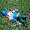 Large 9.5 inch Funny Drunk Gnome Garden Decor, Creative Garden Gnomes Outdoor Patio Decor, Resin Statues Gift, Yard Decorations Outdoor Decorations