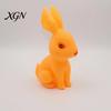 Fun Noise Making Squeeze Toy Screaming Rabbit Squeaky with Realistic Sound Soft TPR Fidget for Pinching Stress Relief Pranks Cute Animal-Shaped