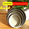 Sun-Resistant Resin Succulent Pot Tray - Deep Round Water Storage Plastic Base