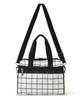 EVERYDAY SM Check SATCHEL/3868/Monoclass