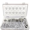 250 stuks Gegalvaniseerd Staal Borgpen Assortiment Set Machines Voertuig Apparatuur