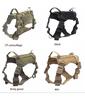 Tactical Dog Harness Military Training  Padded Quick Release Vest Pet Training Dog Harness For Set Small Medium Large Dogs