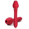 Vibratore clitorideo alla rosa: Massaggiatore Succhiante e Vibrante per il Piacere Femminile