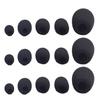 10Pcs Mini Microphone Foam Covers Mic Protector Covers Replacement Headset Windshield Sponge Cover Microphone Cover For Mic