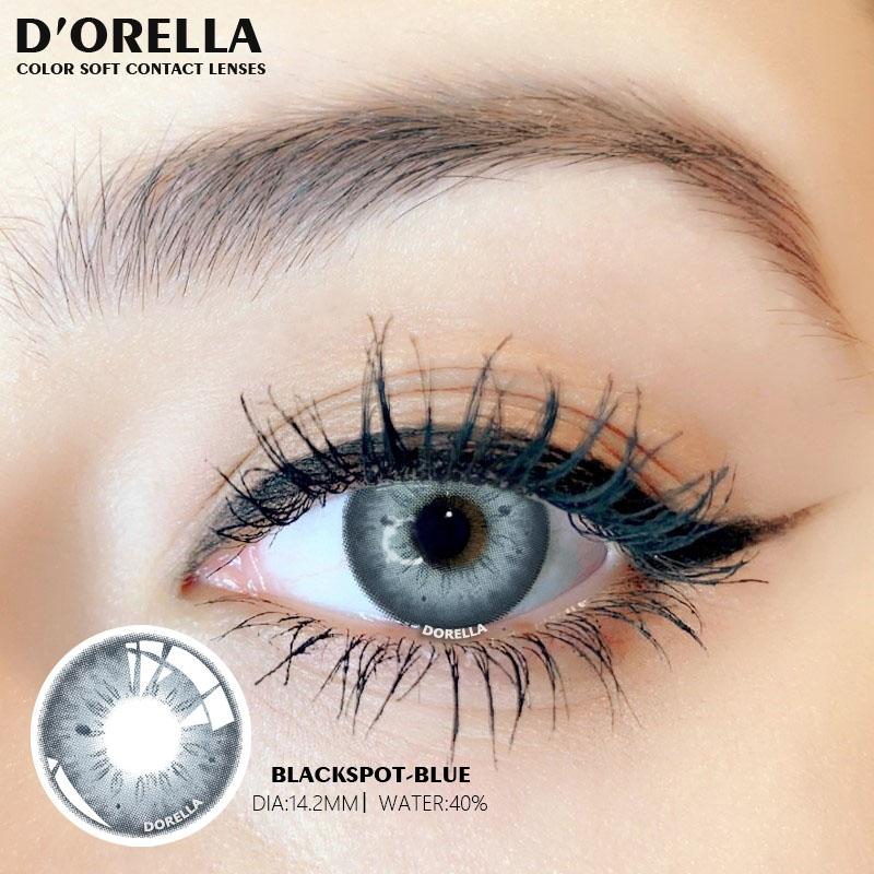 D'ORELLA 1 Paar (2 Stück) 2021 NEUE ANKUNFT TAYLOR-Serie farbige Kontaktlinsen für Augen, kosmetische Kontaktlinsen-Augenfarbe