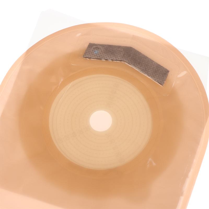 1/10Pcs Colostomy Bags Hole One-Piece Drainable Ostomy Bags Stoma Care Pouch With Clips Closure Colostomy Bag Prevent Leakage