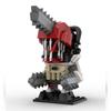 Baustein MOC Kettensägenmann Teufel Viereckiger Kopf Figur Kleine Partikel Kompatibles Montage Spielzeug