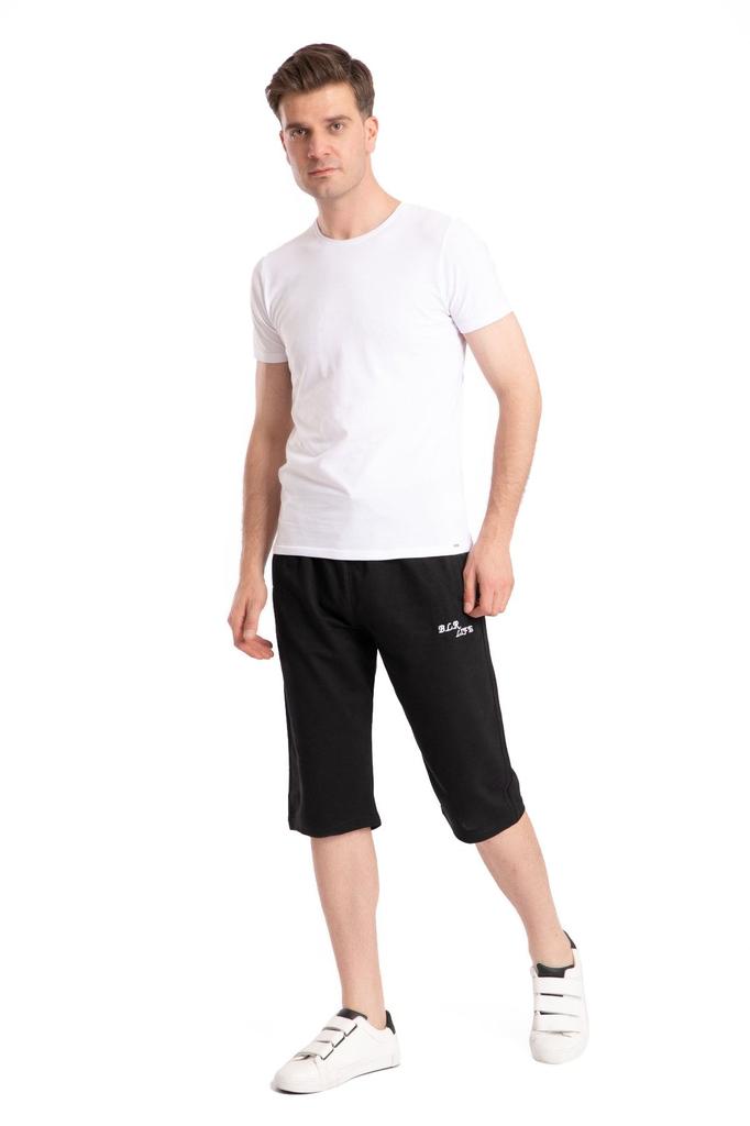 Men's Plus Size Plus Size Shorts & Bermuda Men's Plus Size Capri Shorts with Pockets