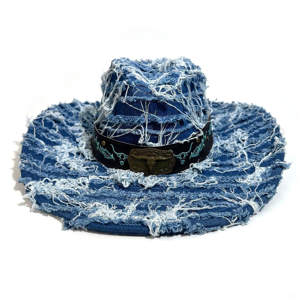 New Fashion Trend Internet Celebrity Niu Xiazai Hat European and American Old Washed Knight Hat Sunshade Top Hat