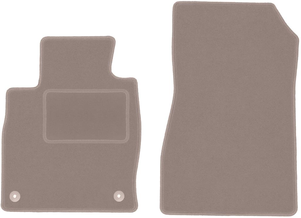 Beige Vordermatten für: Nissan Juke II F16 Crossover (2019-)