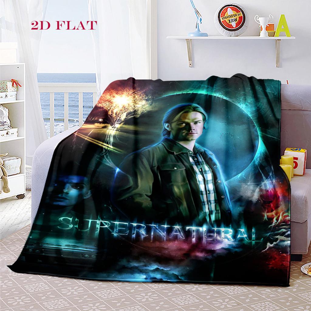 Supernatural Forces Unleashed Blanket Blanket Suitable for All Seasons Bedroom Air Conditioning Blanket Christmas Gifts