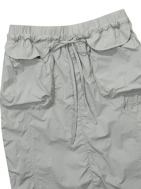 Bbc Earth W Utility Shirred Skirt_Mint