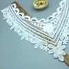 Milk Silk Embroidery Fake Collar, Water-Soluble Lace Collar, Three-Dimensional Hollow Embroidery Corsage Diy Lace Accessories