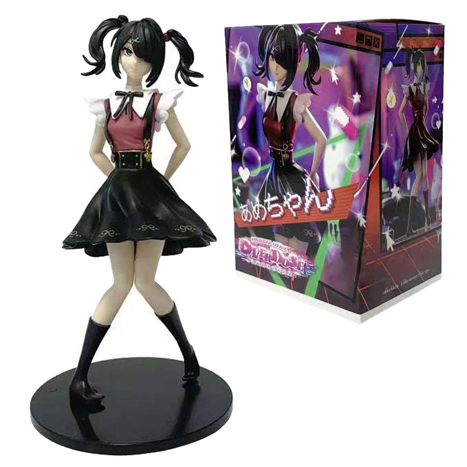 Anime Needy Girl Overdose Figures Cute Rain Action Figures Beautiful Girl Model Pvc Figurine Collection Desktop Birthday Gift‘S