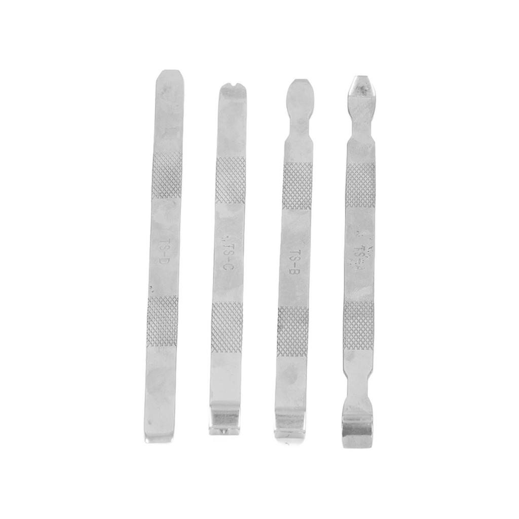 4 Pièces Réparation Téléphone Barre Plate Levier Acier Inoxydable Industrie Électronique Tablette PC Ouverture Levier Réparation