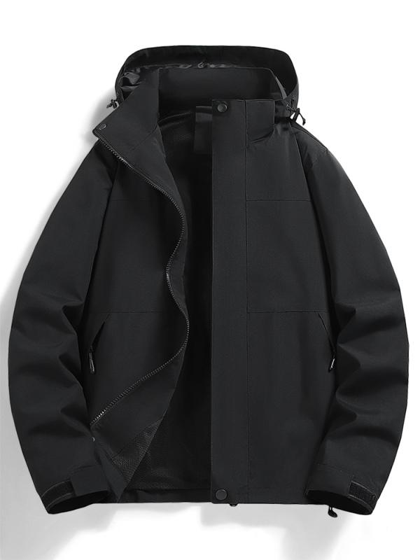 Camping Jacket Cycling Coat Warm High Quality Windproof Waterproof Mountaineering New Winter Men Hoodie Detachable Tracksuit